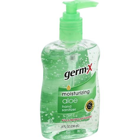 Germ X Hand Sanitizer Aloe Barra De Jabón Y Gel De Baño Selectos