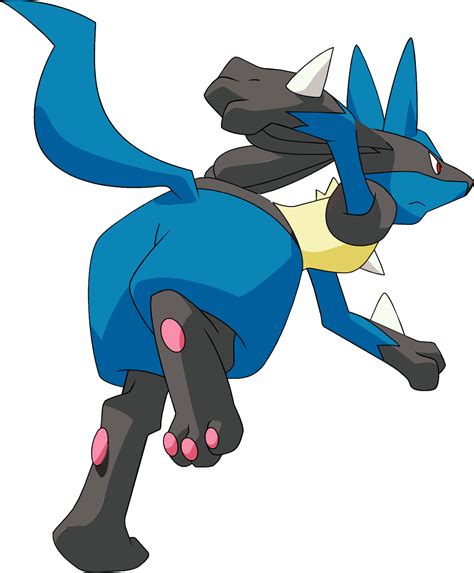 If attacked, it suddenly extends the claws and startles its enemy. Image - 448Lucario DP anime 10.png | Pokémon Wiki | FANDOM powered by Wikia