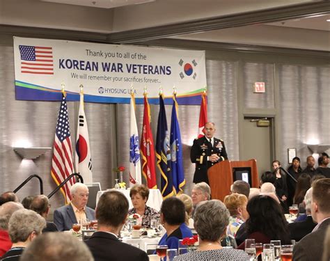 Korean War Veterans Honored With Peace Medal At Annual Luncheon