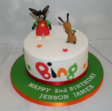 Bing Bunny Cake Bunny Birthday Cake Baby Birthday Cakes Bing Bunny