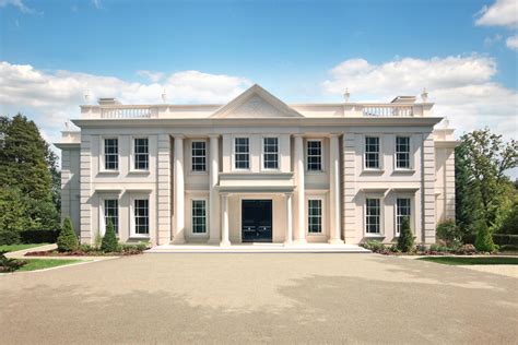 Silverwood House A Newly Built Limestone Mansion In Surrey England