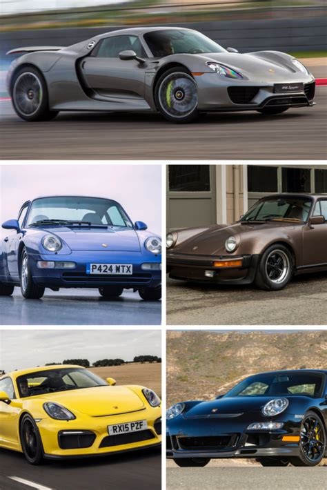 Porsche Model List Every Porsche Model Ever Made