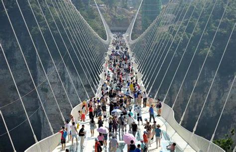 Zhangjiajie Grand Canyon Glass Bridge Reopens To Public Philippines