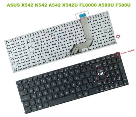 Keyboard For Asus Vivobook 15 X542ba X542 X542b X542u X542ur X542uqr