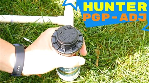 How To Adjust Hunter Pgp Sprinkler Heads Youtube
