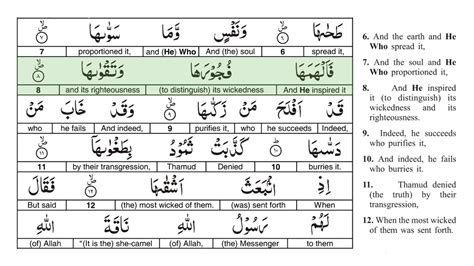 Surah 91 Ash Shams With Arabic Text By Sheikh Saad Al Ghamdi Youtube