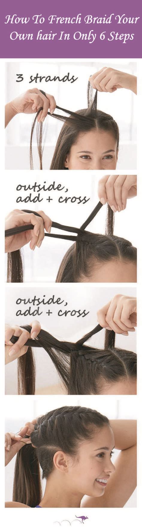 How to double french braid your own short hair. Hair layered selena gomez 47 Ideas for 2019 | Braiding your own hair, French braid short hair ...