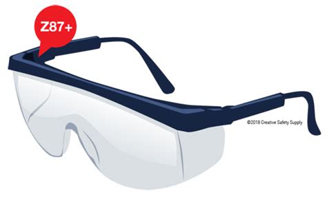 Ansiisea Z871 Standard Eye Protection Safety Glasses
