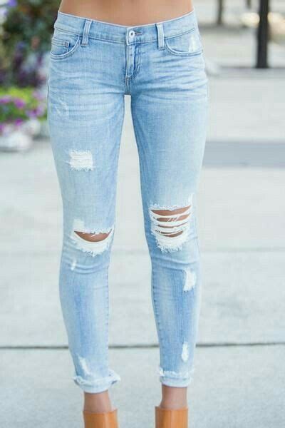 Calça Jeans Rasgada Feminina Netstore Fashion