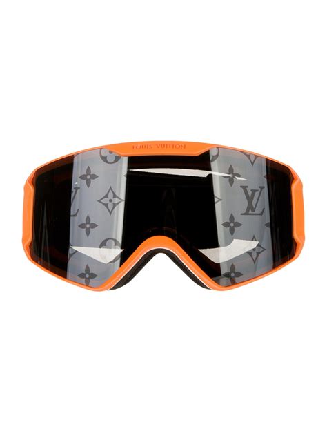 Louis Vuitton Masque De Ski Goggles Shield Sunglasses W Tags Orange