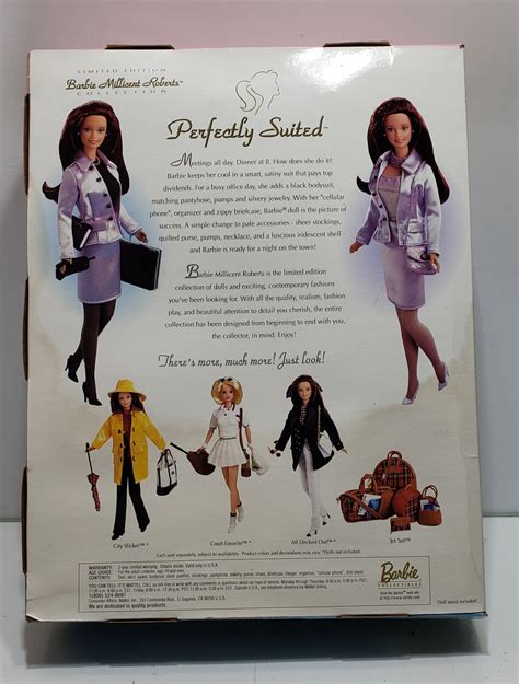 barbie millicent roberts perfectly suited doll limited edition masolut superstore