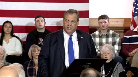 Christie Drops Out Of Presidential Race With Nh Announcement