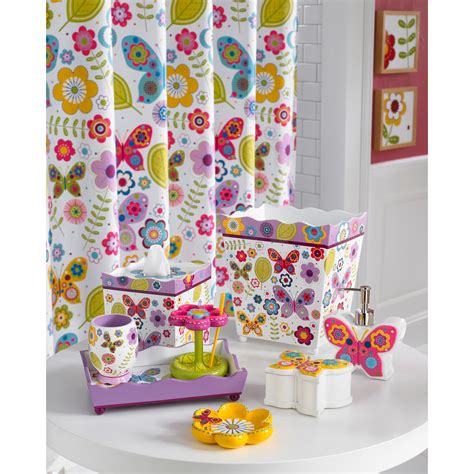 Made of sgs certified polyresin, which feels similar to porcelain, however will resist damage better. Kassatex Bambini Butterflies Bath Accessories Collection ...