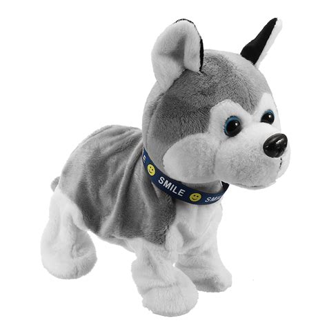Interactive Dog Electronic Pet Stuffed Plush Toy Control Walk Sound