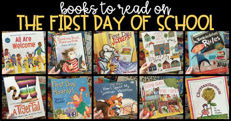 10 Books For The First Day Of School Books For The Primary Classroom