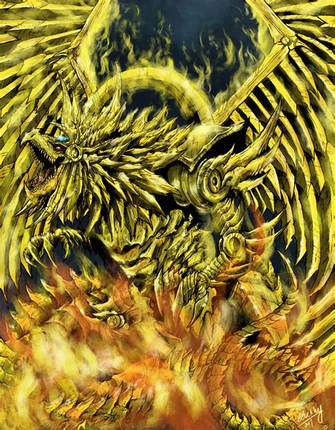 Winged Dragon Of Ra By Wretchedspawn2012 On Deviantart