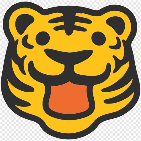 Talking Tiger Emoji Roar Text Messaging Tiger Animals Carnivoran