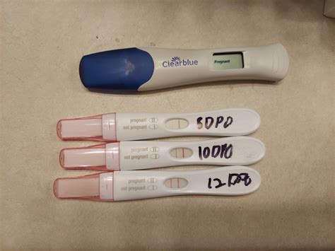 Update To My 8dpo Squinters Heres The Progression From 8 12 Dpo On