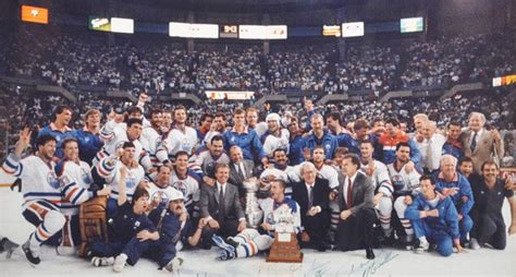 Edmonton Oilers Stanley Cup Champions 1988 Hockeygods