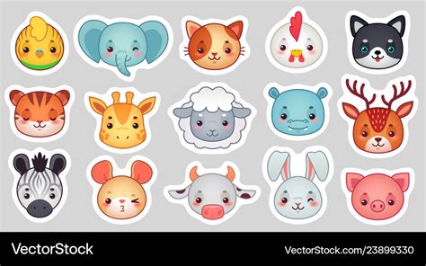 Hơn 50 Mẫu Animals Cute Stickers được Yêu Thích Nhất