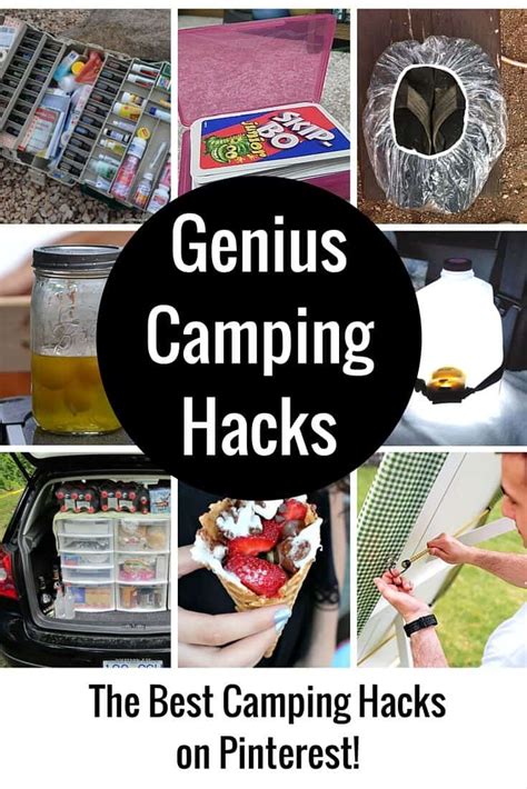 One thing about camping is that you're going to be around a fair bit of dirt. Camping Hacks that are Pure Genius! - Princess Pinky Girl