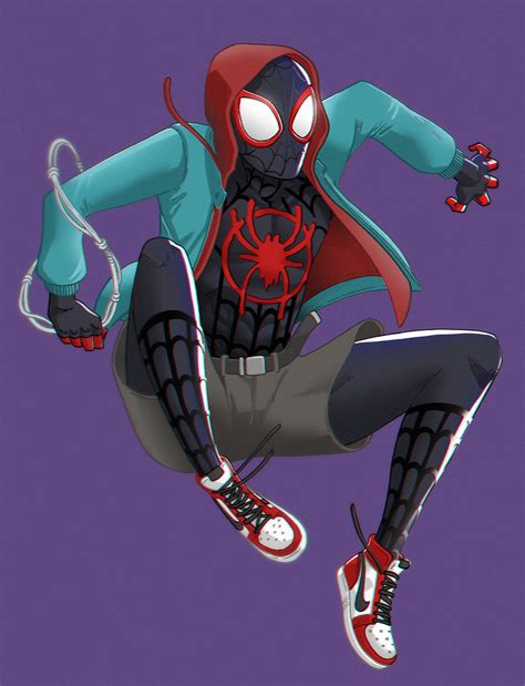Spider Man Miles Morales By Alecsovich On Newgrounds