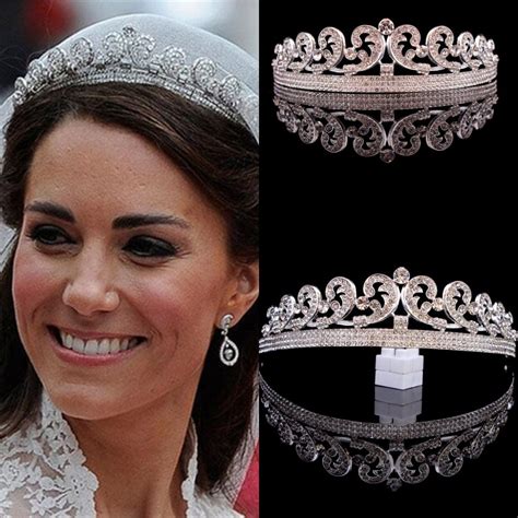 Baroque Princess Diana William Kate Bridal Crown Tiaras Boutique