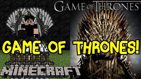 Minecraft 18 Game Of Thrones Iron Throne In Vanilla No Mods