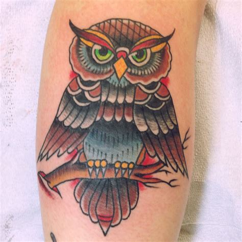 Owl Tattoo Owltattoo Traditional Owl Tattoos Owl