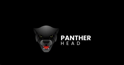 Panther Logo Mit Farbverlauf 3 295563 Templatemonster