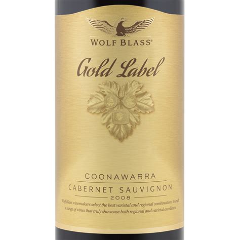 Fruit from each vineyard is fermented in small batches with a combination of wild and cultured yeasts. Wolf Blass Gold Label Cabernet Sauvignon 2008 - Expert ...