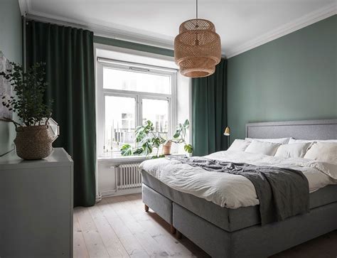 Slate Green And Grey Bedroom Color Scheme Green Master Bedroom Sage