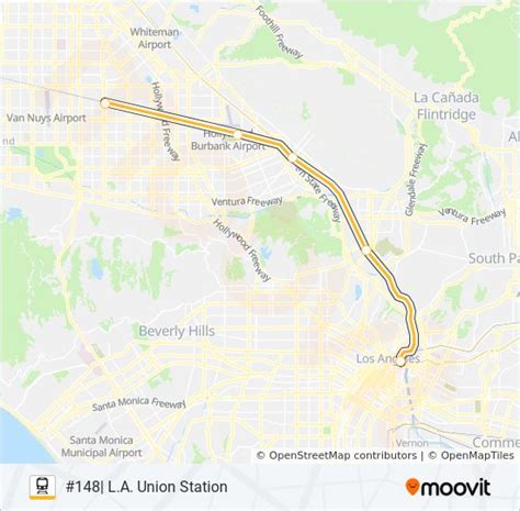 Metrolink Ventura County Line Route Schedules Stops And Maps 148 L