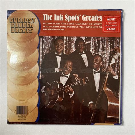The Ink Spots Greatest Hits Vinyl Record Lp Everest Golden Greats