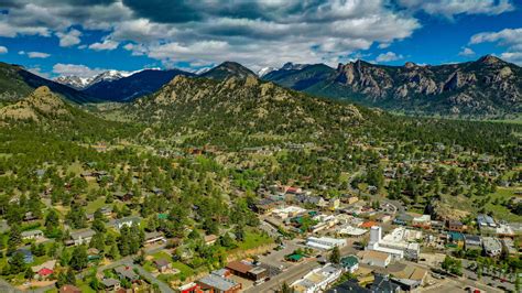 Aerial Images Of Estes Park And Rmnp This Mountain Life Basecamp