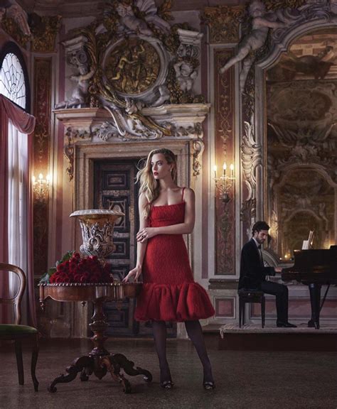 Hannah Ferguson Red Fashion Editorial Harpers Bazaar