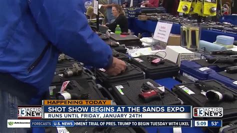 Gun Industry Gathers In Las Vegas For Shot Show Youtube