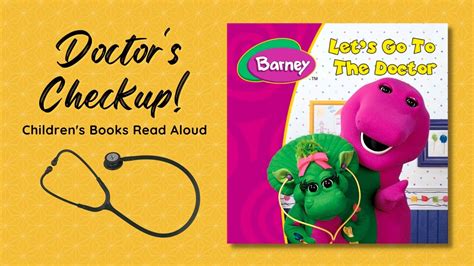 🩺barney And Baby Bop Go To The Doctor 📚 Reading Kids Books Read Aloud