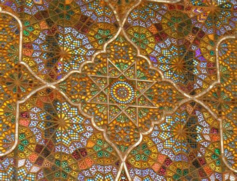Stained Glass Art Mosaic Glass Church Windows Islamic World Panel