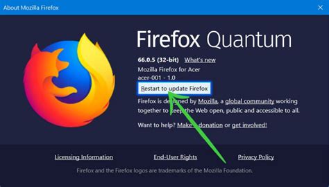 It will show you its current version and will tell you if your firefox is up to date. How to Update Mozilla Firefox to the Latest Version 2019 ...