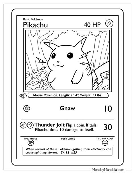 20 Pokemon Card Coloring Pages Free Pdf Printables