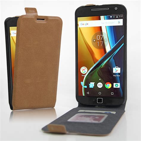 Funda De Cuero Para Motorola Moto G G Plus Funda Magn Tica Para