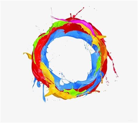 Multi Colored Circle Logo