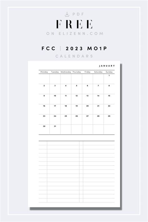 Free Printable Planner Inserts Franklin Covey Compact Size 2023