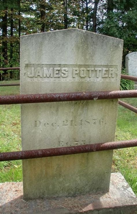James Potter Headstone
