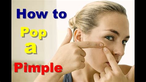 How To Pop A Pimple Naturally Pop A Pimple With Home Remedies How Big
