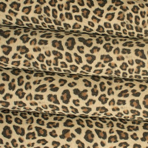 Leopard Faux Suede Leatherette Fabric For Crafts And Bows A4 Faux Leather Ebay