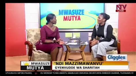 Sharitahs One On One Interview With Faridah Nakazibwe On Ntv Mwasuze