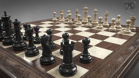 Наносите метки на поля и рисуйте стрелки правой кнопкой мыши! 3D Chessboard with pieces | CGTrader
