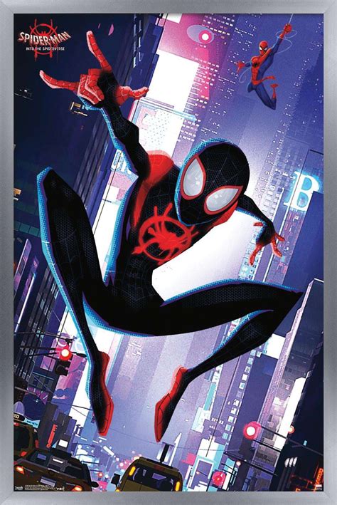 Spider Man Across The Spider Verse Poster New Spider Man Into The